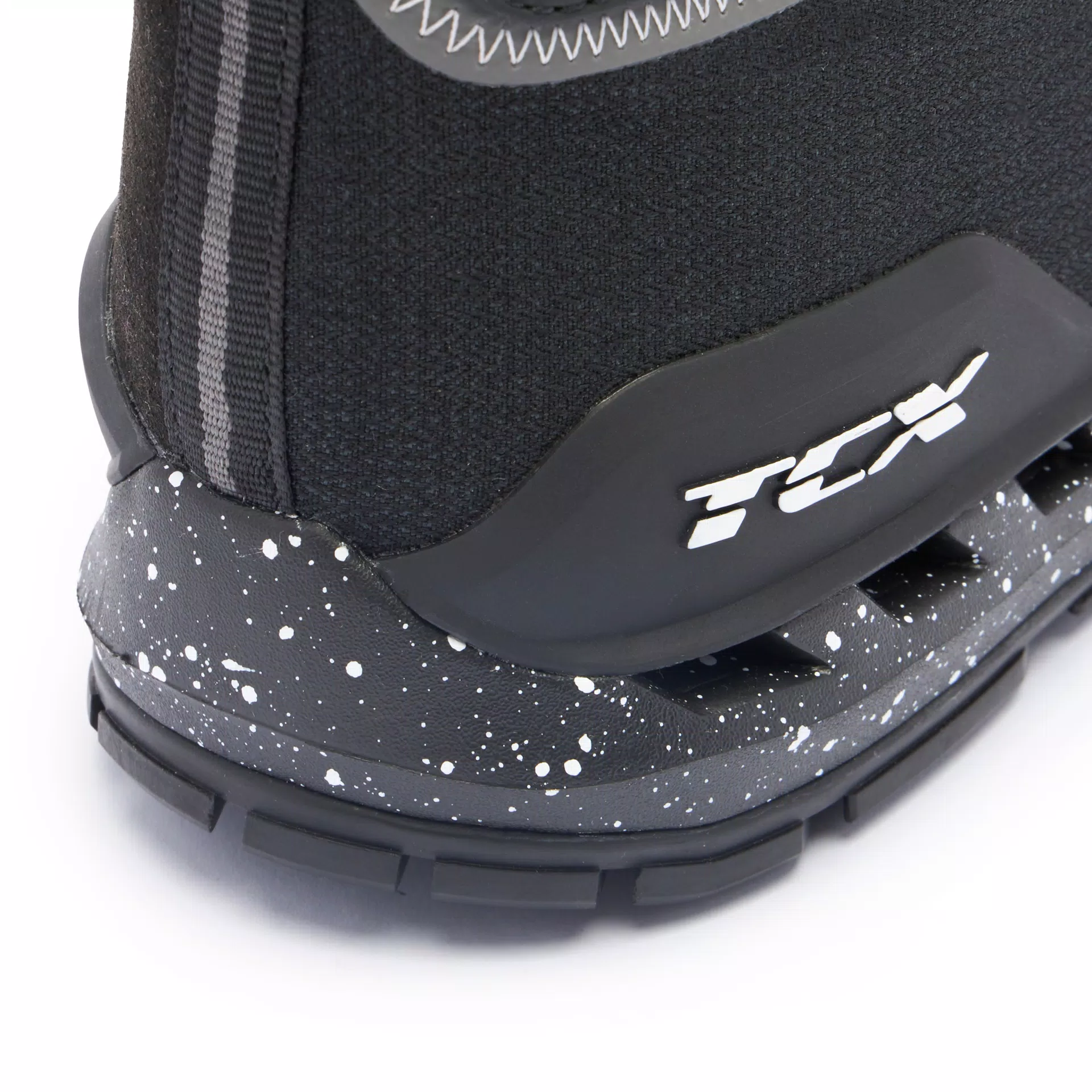 CLIMATREK SURROUND GTX WATERPROOF TOURING MOTORCYCLE BOOTIES MEN - BLACK/WHITE