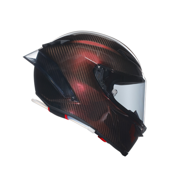 PISTA GP RR MONO RED CARBON - MOTORBIKE FULL FACE HELMET E2206 DOT 