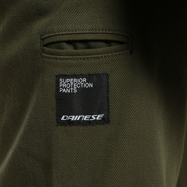 chinos-pantaloni-moto-in-tessuto-uomo-olive image number 4
