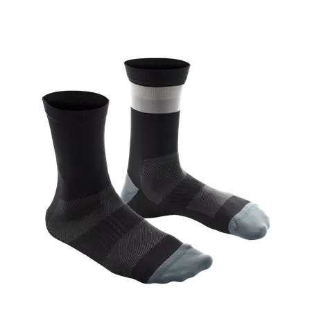 HG AER - CHAUSSETTES RENFORCÉES POUR VÉLO - BLACK BROOKLIN - 1