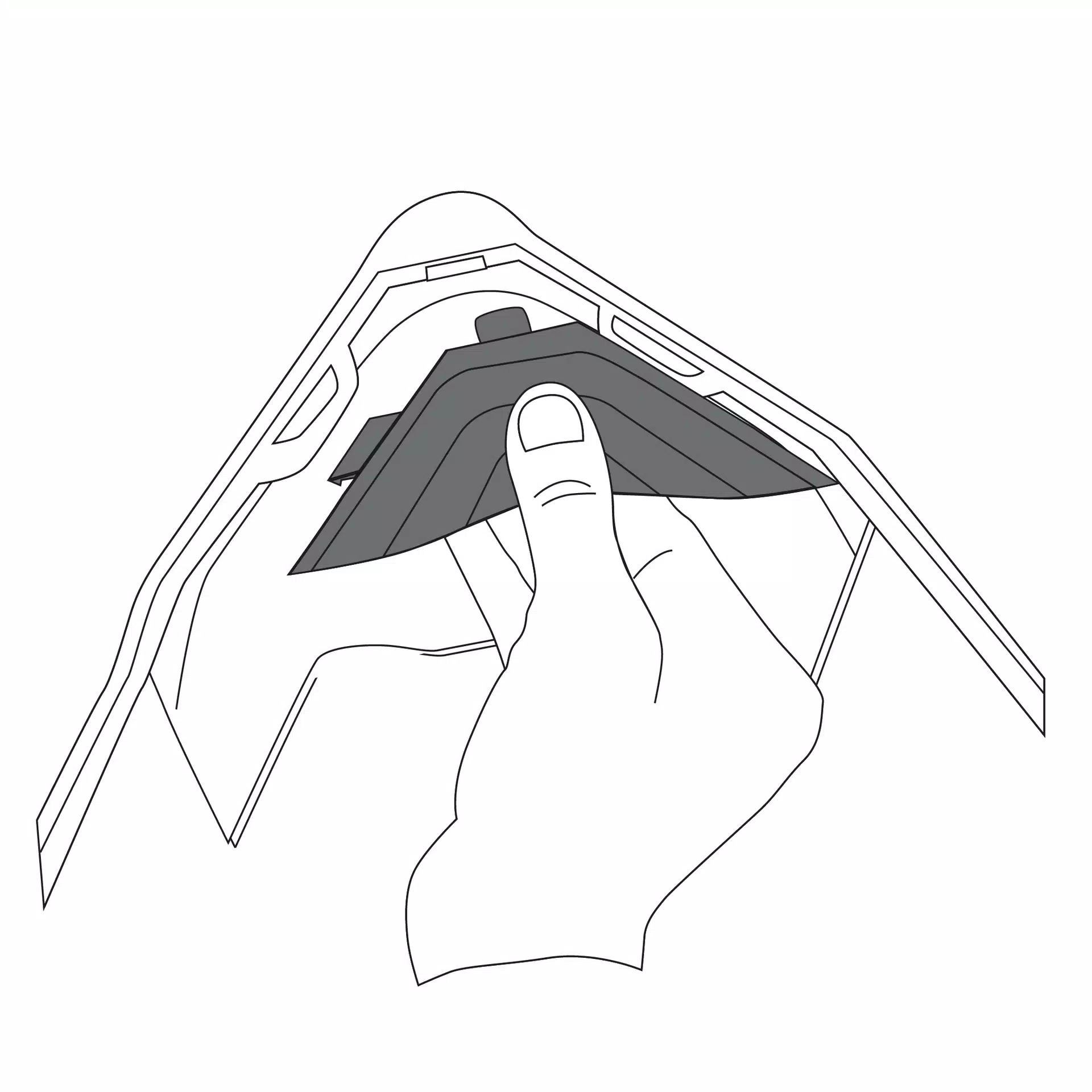 AGV WIND PROTECTOR AX-8 DUAL EVO - NEUTRAL