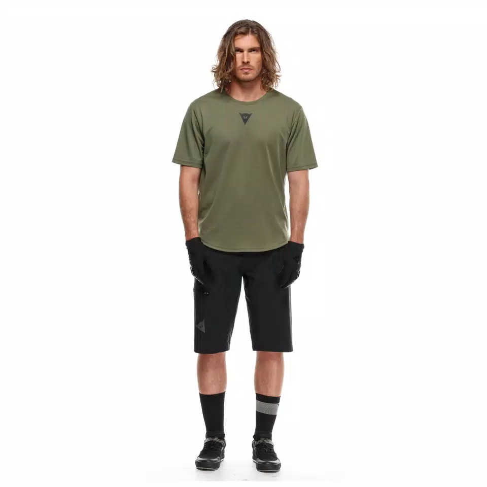 HG OMNIA JERSEY SS - MAGLIA BICI MANICHE CORTE UOMO - GREEN - 3