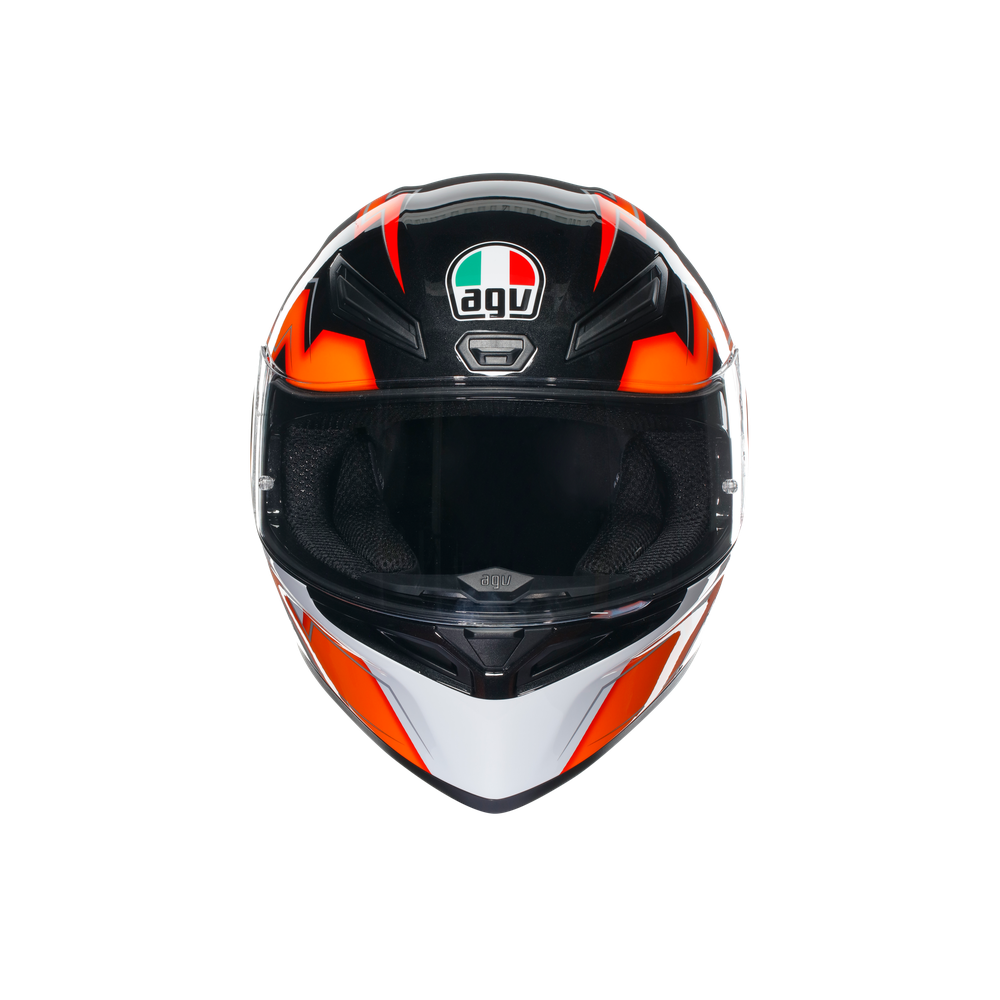 k1-s-kripton-black-orange-casco-moto-integral-e2206 image number 1