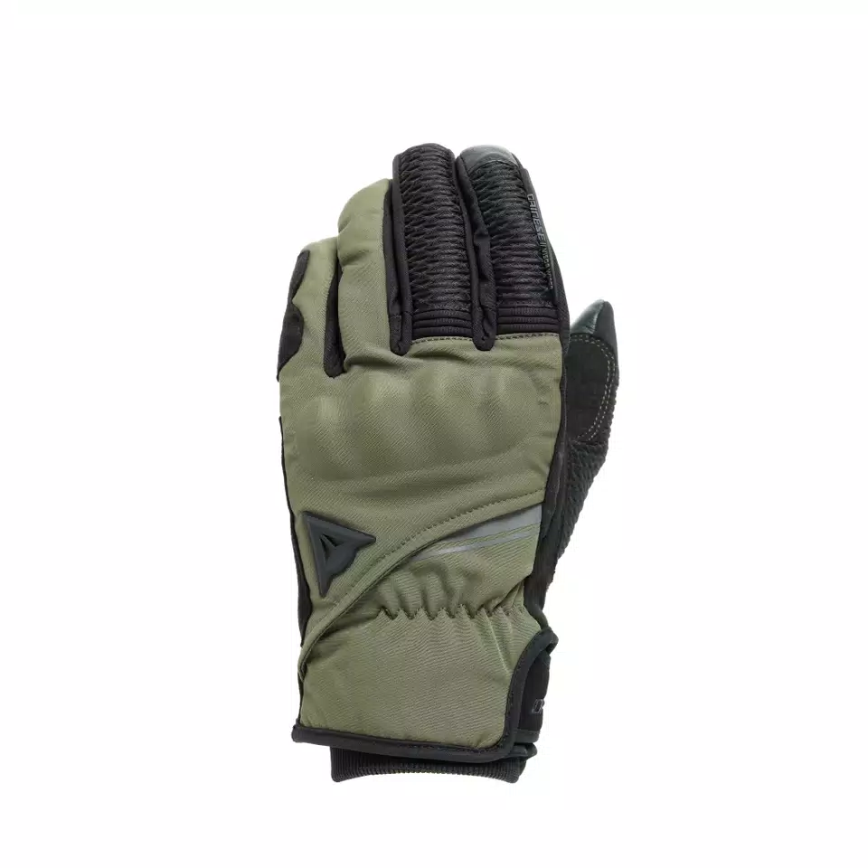 TRENTO D-DRY THERMAL GLOVES - BLACK/GRAPE-LEAF - 1