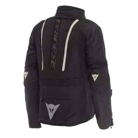 GULLFOSS D-DRY - HERREN MOTORRADJACKE FÜR ALLE JAHRESZEITEN - BLACK/BLACK/TIDAL FOAM - 2