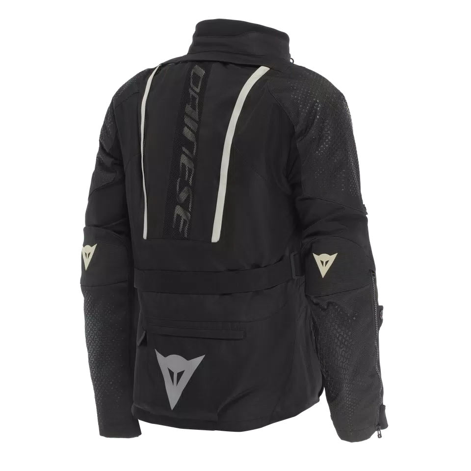 GULLFOSS D-DRY - HERREN MOTORRADJACKE FÜR ALLE JAHRESZEITEN - BLACK/BLACK/TIDAL FOAM - 2