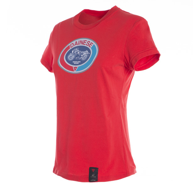 MOTO72 LADY T-SHIRT RED- T-Shirts