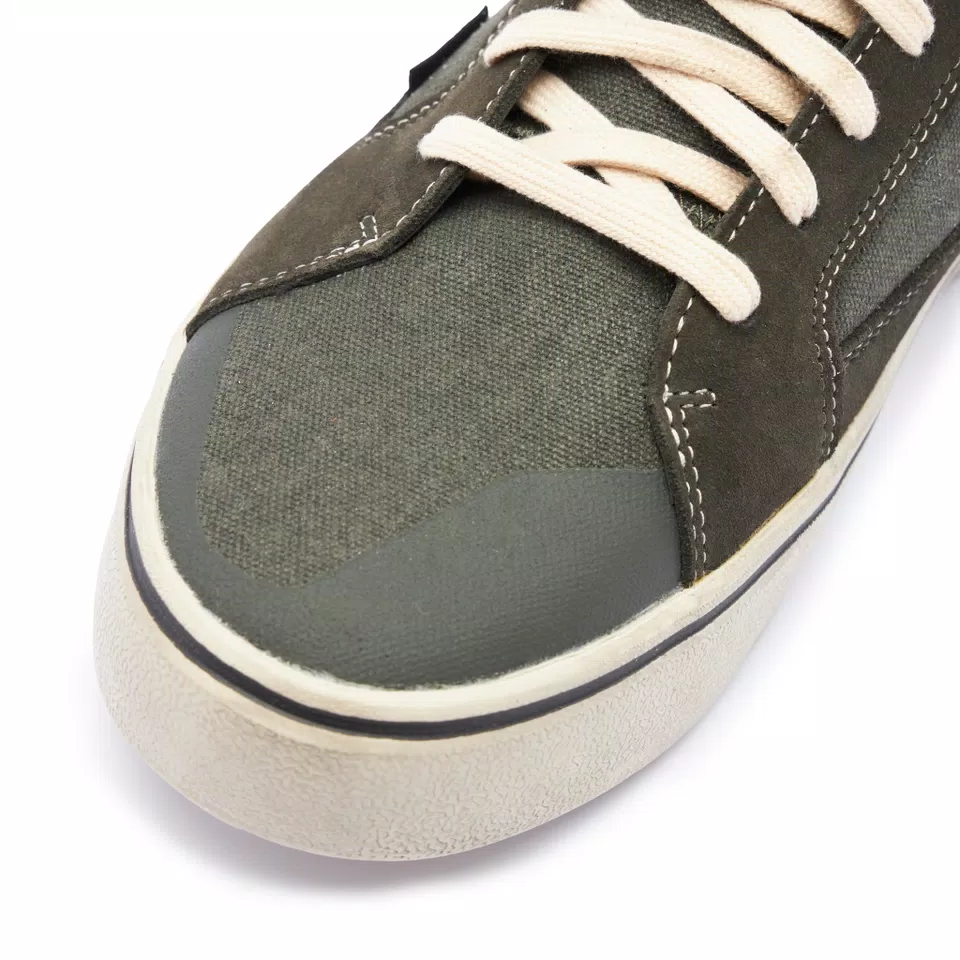 STREET 3 AIR SOMMER MOTORRADSCHUHE HERREN - GRÜN/KARAMELL -  - 5