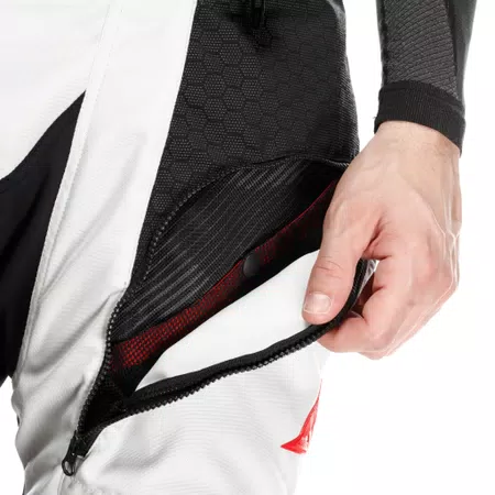 SUPER ADVENTURE ABS&Oslash;LUTESHELL&trade; - MEN OFF-ROAD MOTORCYCLE PANTS - BLACK/GLACIER-GREY/RED - 7