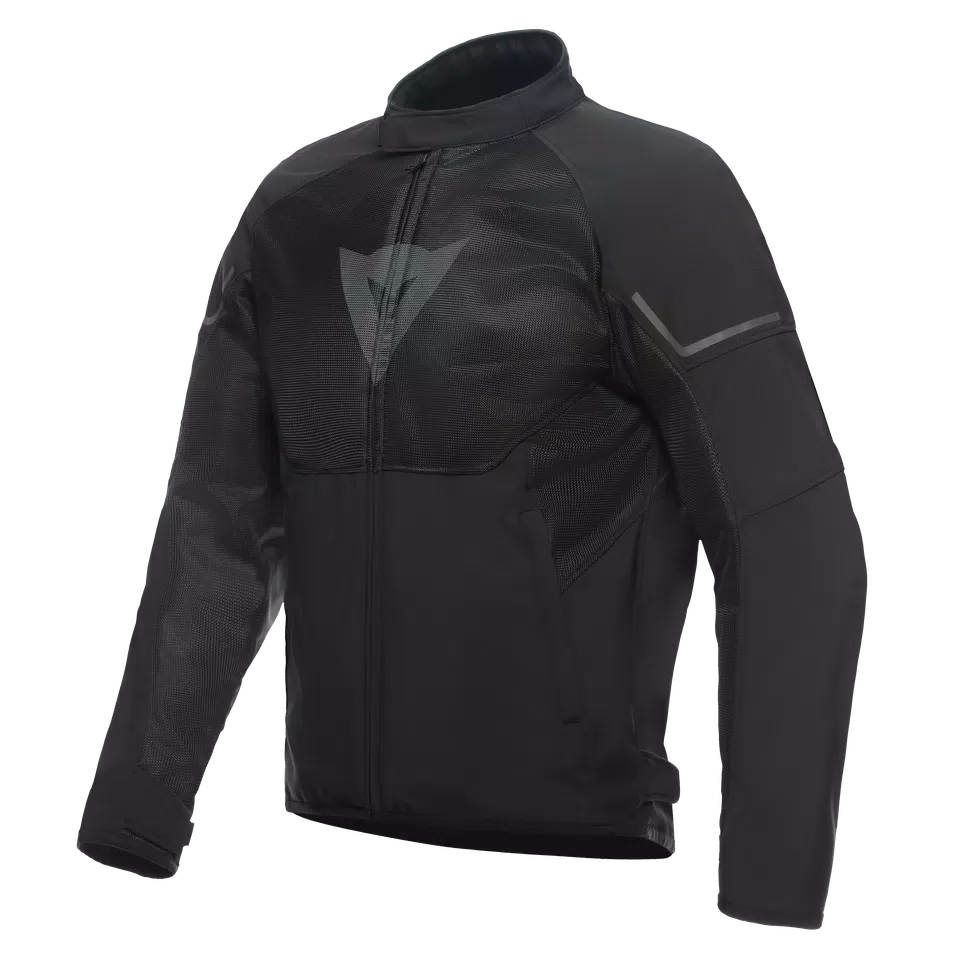 IGNITE AIR TEX - MEN'S SUMMER MOTORCYCLE JACKET IN FABRIC - BLACK/BLACK/GRAY-REFLEX - 1