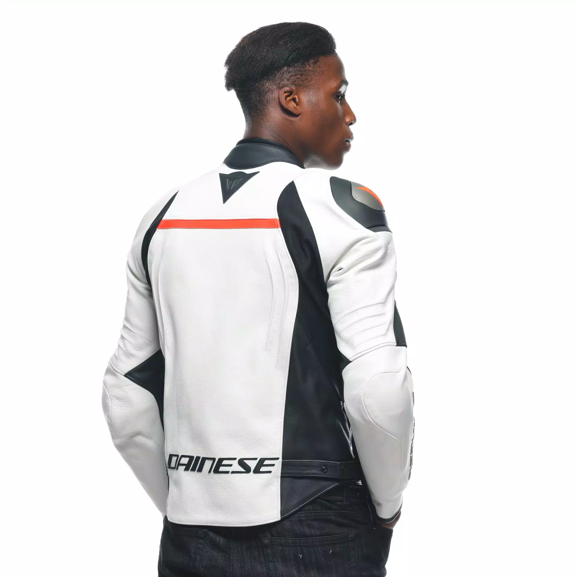 RACING 4 - MEN LEATHER MOTORCYCLE JACKET