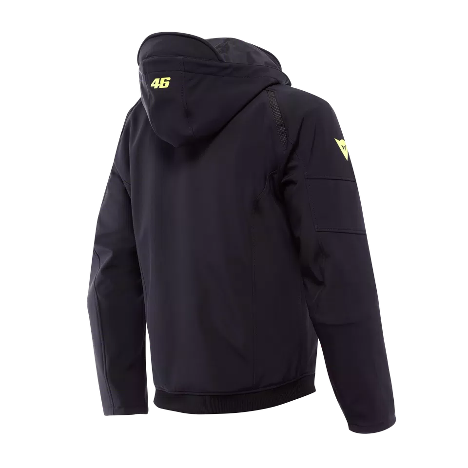 IGNITE 2 TEX VR46 - BLOUSON MOTO EN TEXTILE HOMME - BLACK/YELLOW-FLUO - 2