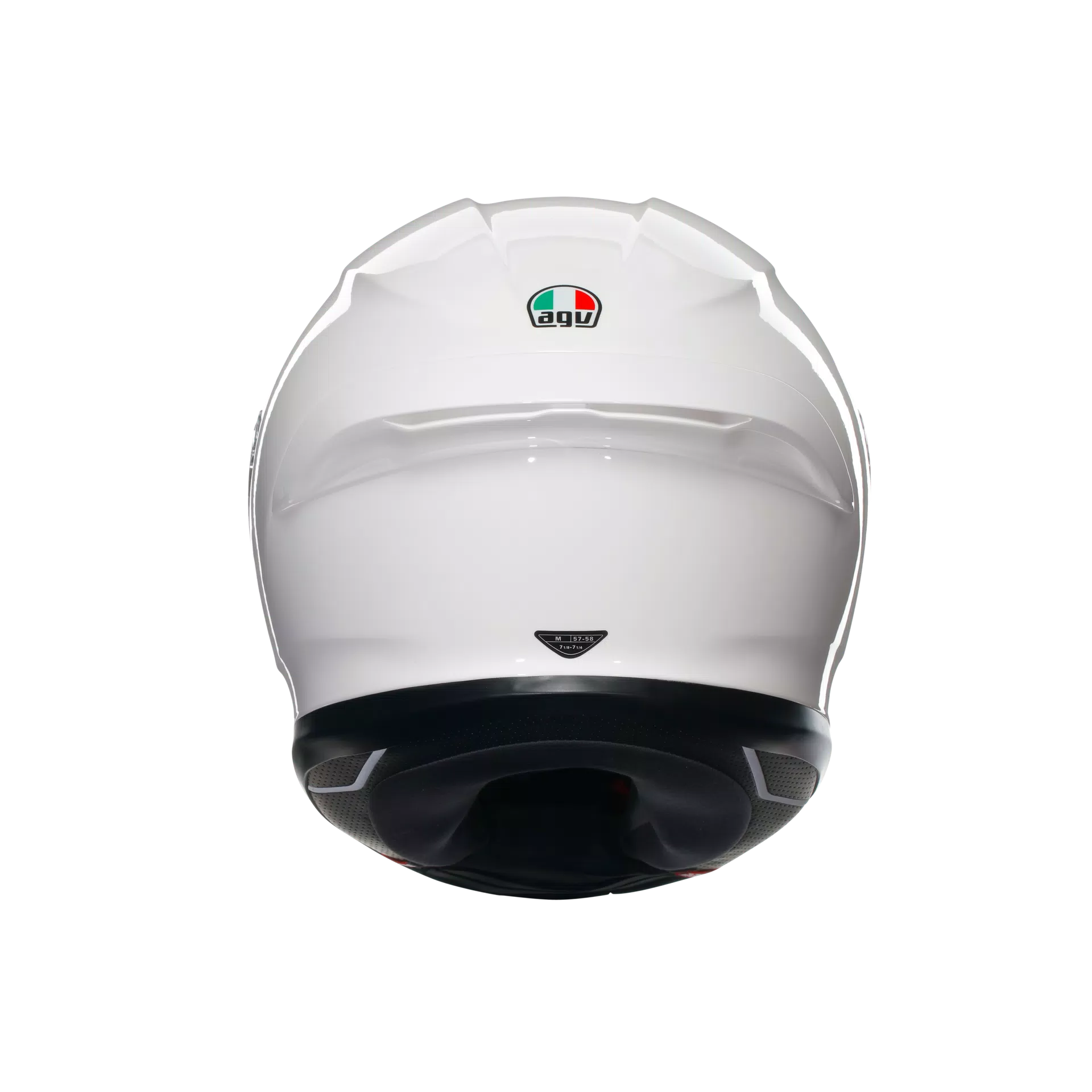 K6 S WHITE - MOTORBIKE FULL FACE HELMET E2206