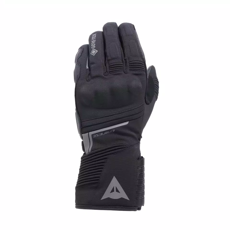 FUNES GORE-TEX®- MEN'S WATERPROOF MOTORCYCLE GLOVES - BLACK - 1