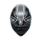 K3 COMPOUND MATT BLACK/GREY - MOTORBIKE FULL FACE HELMET E2206