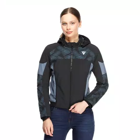 IGNITE 2 - WOMEN'S MOTORCYCLE JACKET - BLACK/BLUE MIRAGE - 5
