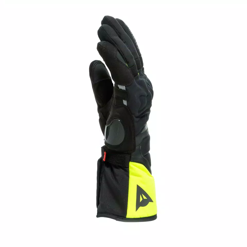 NEMBO GORE-TEX® GLOVES+GORE GRIP TECHNOLOGY - BLACK/FLUO-YELLOW - 4
