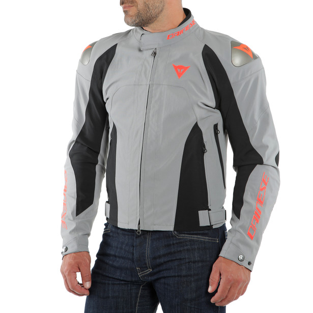 indomita-d-dry-xt-jacket-frost-gray-black-matt-fluo-red image number 5
