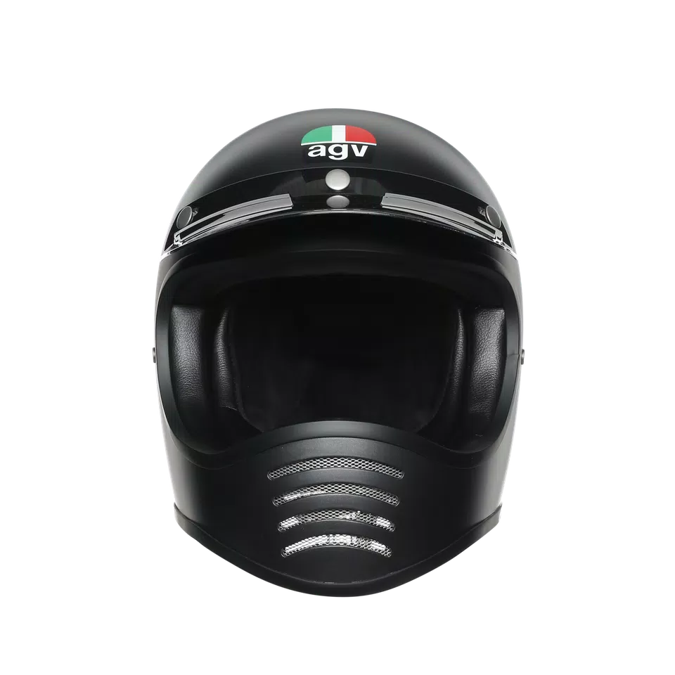【希少！！】 DOT AGV X101 SOLID AGV | BLACK MATT - セキュリティ・セーフティ