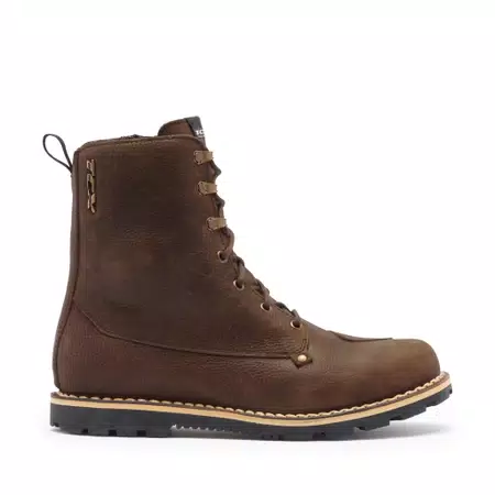 HERO 2 WP WATERPROOF LEATHER MOTORCYCLE BOOTS MEN - BROWN -  - 2