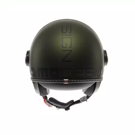 MOMODESIGN FGTR EVO MATT GREEN / BLACK - JET HELMET WITH DUAL VISOR E2206 -  - 5