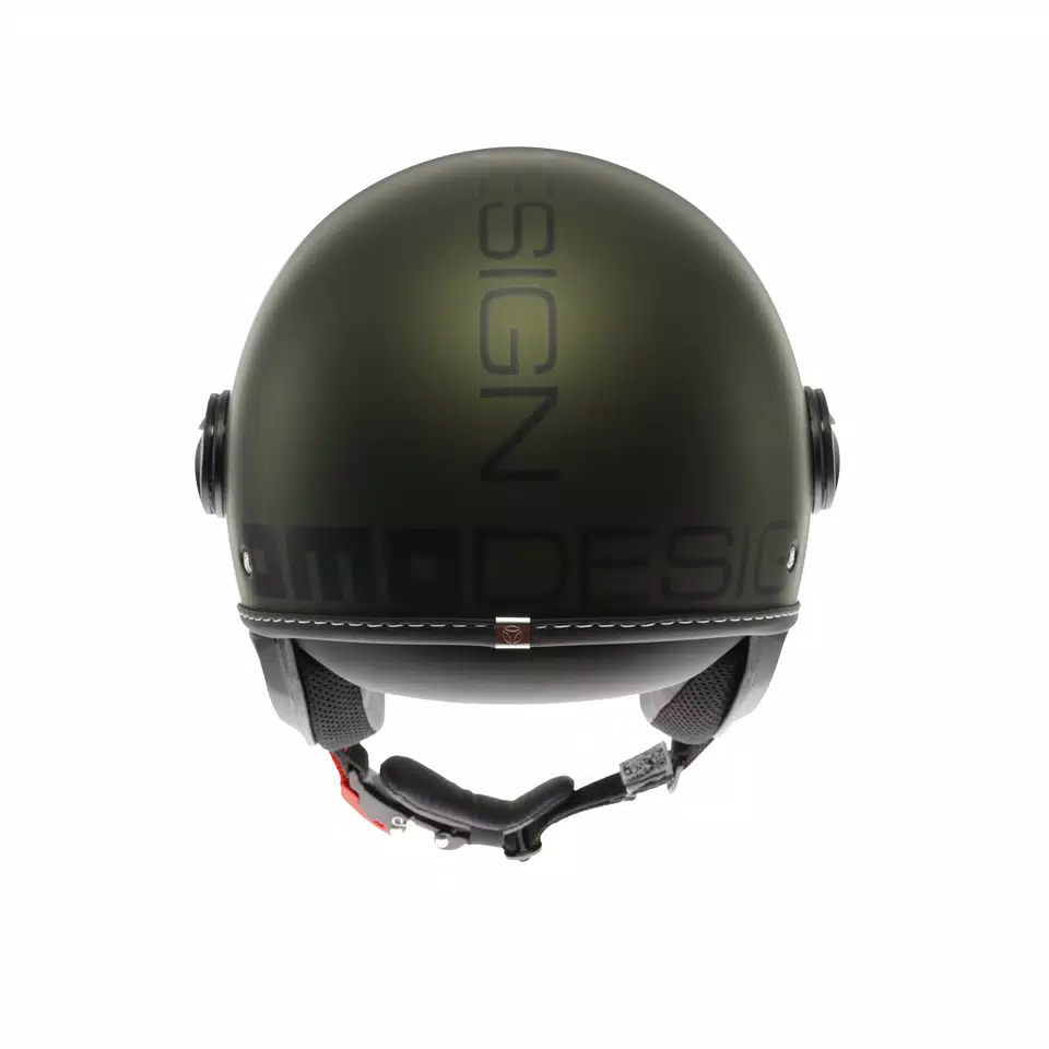 MOMODESIGN FGTR EVO MATT GREEN / BLACK - JET HELMET WITH DUAL VISOR E2206 -  - 5