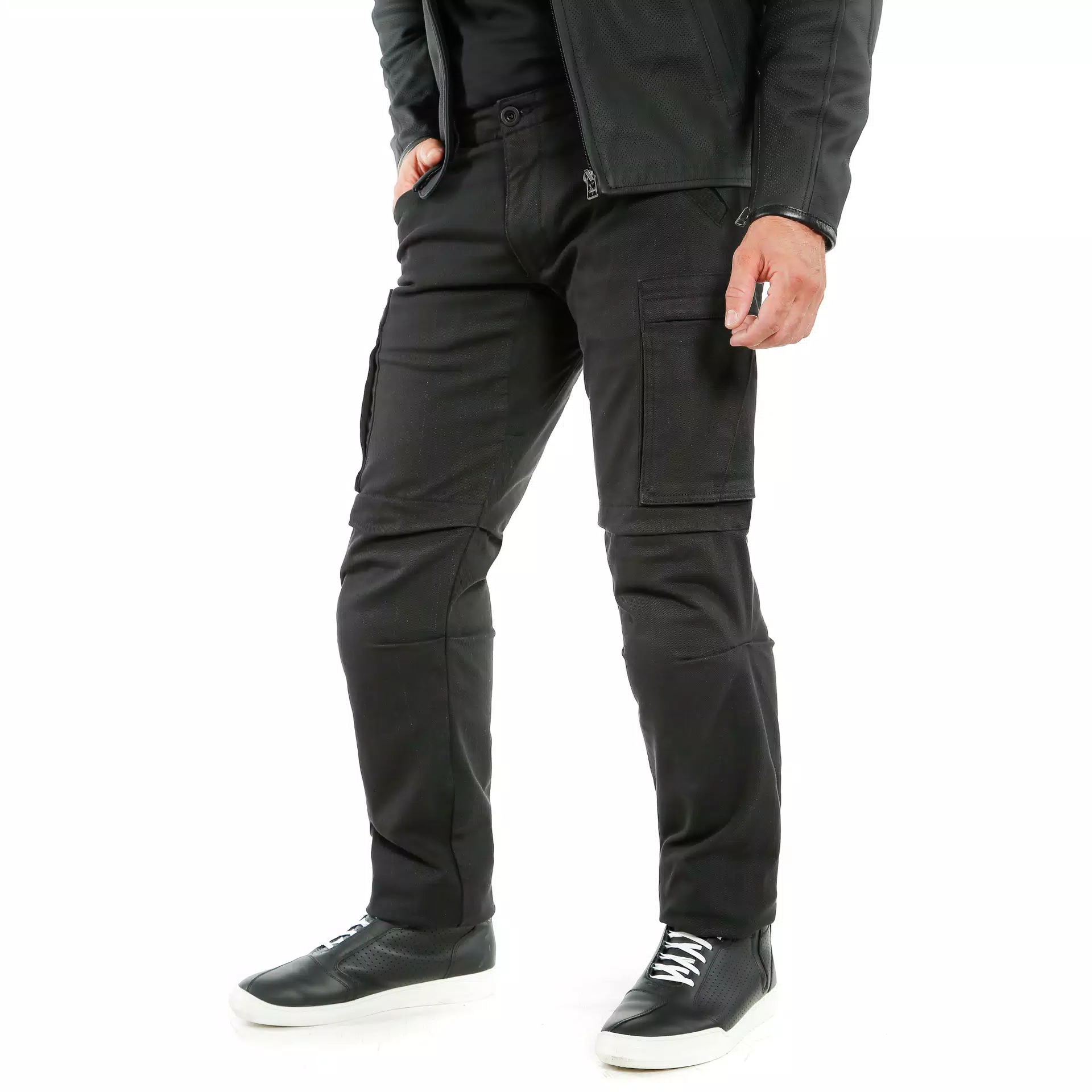 COMBAT - MEN'S MOTORCYCLE PANTS IN FABRIC