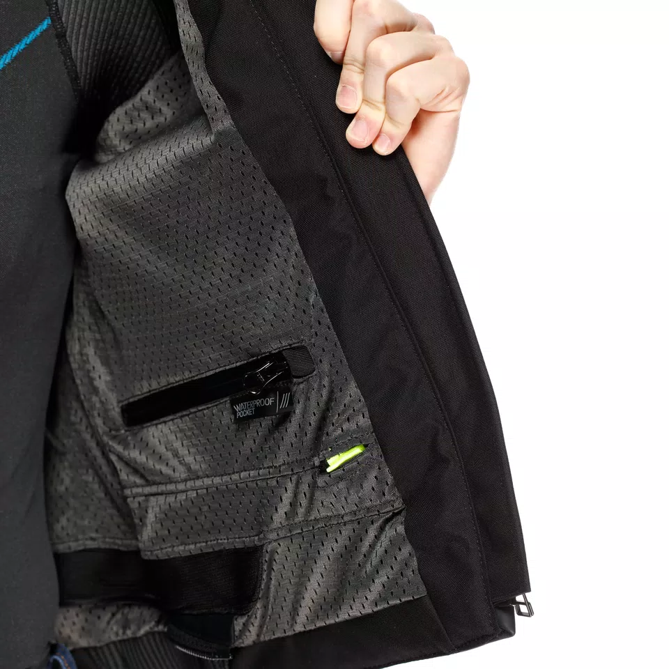 RACING 5 - CHAQUETA MOTO DE CUERO MUJER - BLACK/BLACK - 16