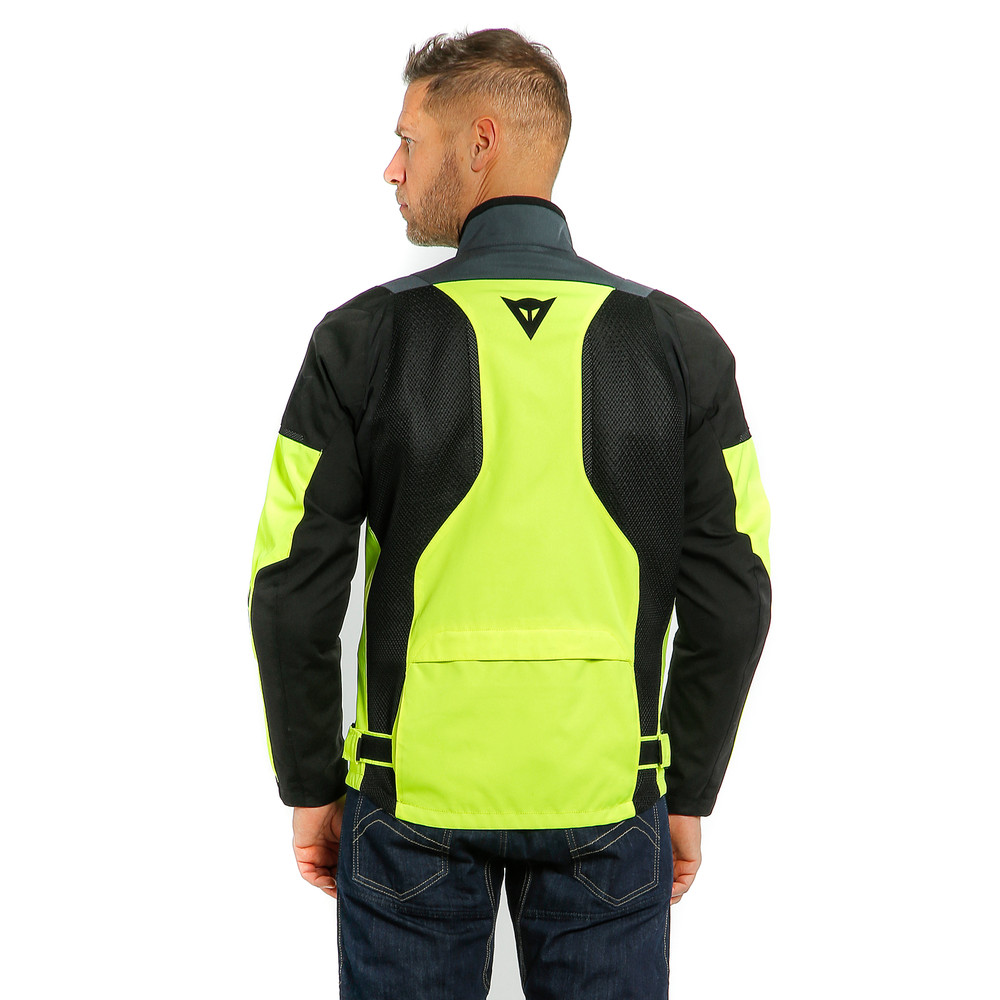 air-tourer-tex-giacca-moto-touring-estiva-in-tessuto-uomo-fluo-yellow-ebony-black image number 4