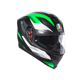 K-5 S MULTI ECE DOT PLK - MARBLE MATT BLACK/WHITE/GREEN - K-5 S