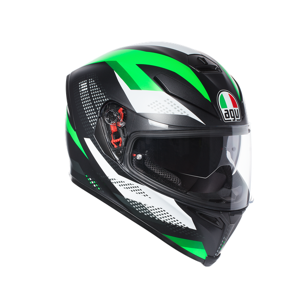 K-5 S MULTI ECE DOT PLK - MARBLE MATT BLACK/WHITE/GREEN - K-5 S