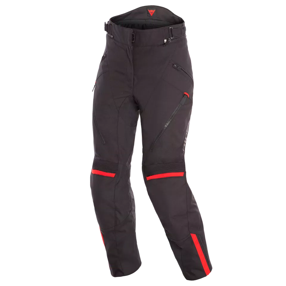 TEMPEST 2 LADY D-DRY PANTS - BLACK/BLACK/TOUR-RED - 1