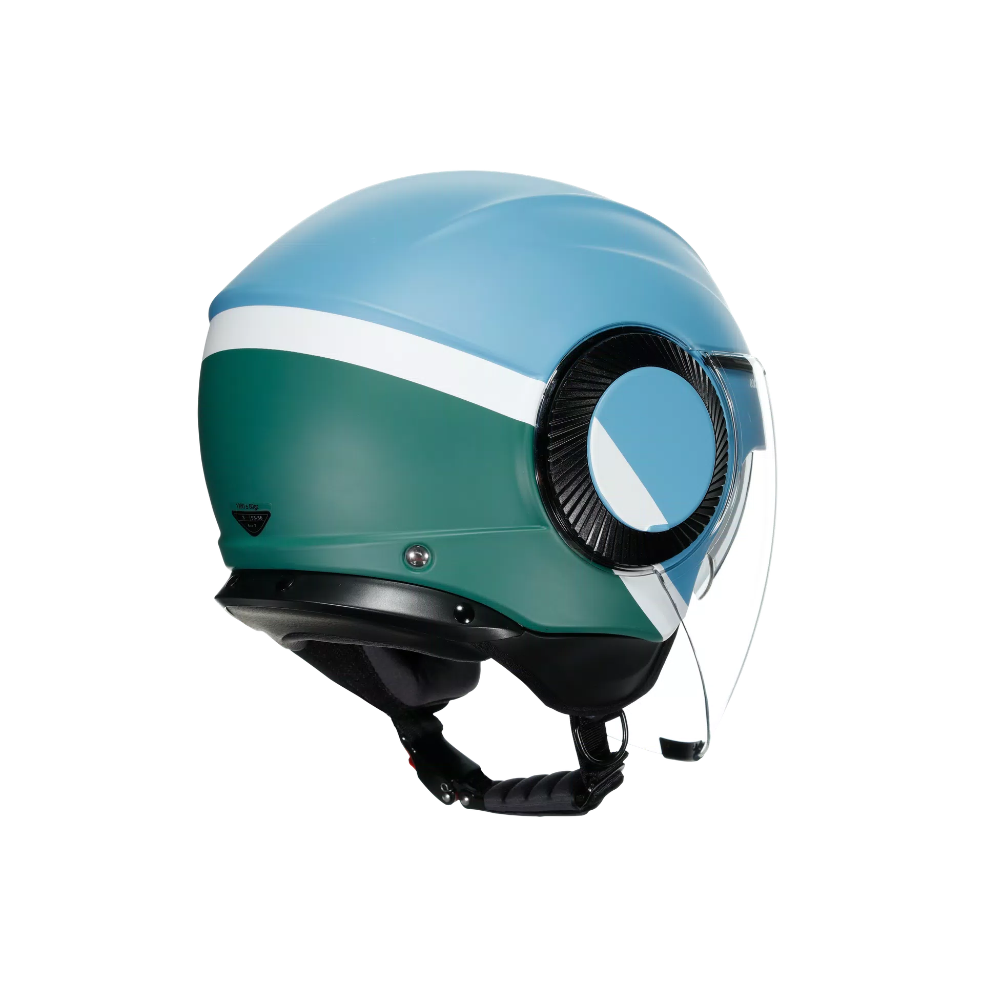 ORBYT E2205 MULTI - BLOCK MATT IRON BLUE/GREEN/WH