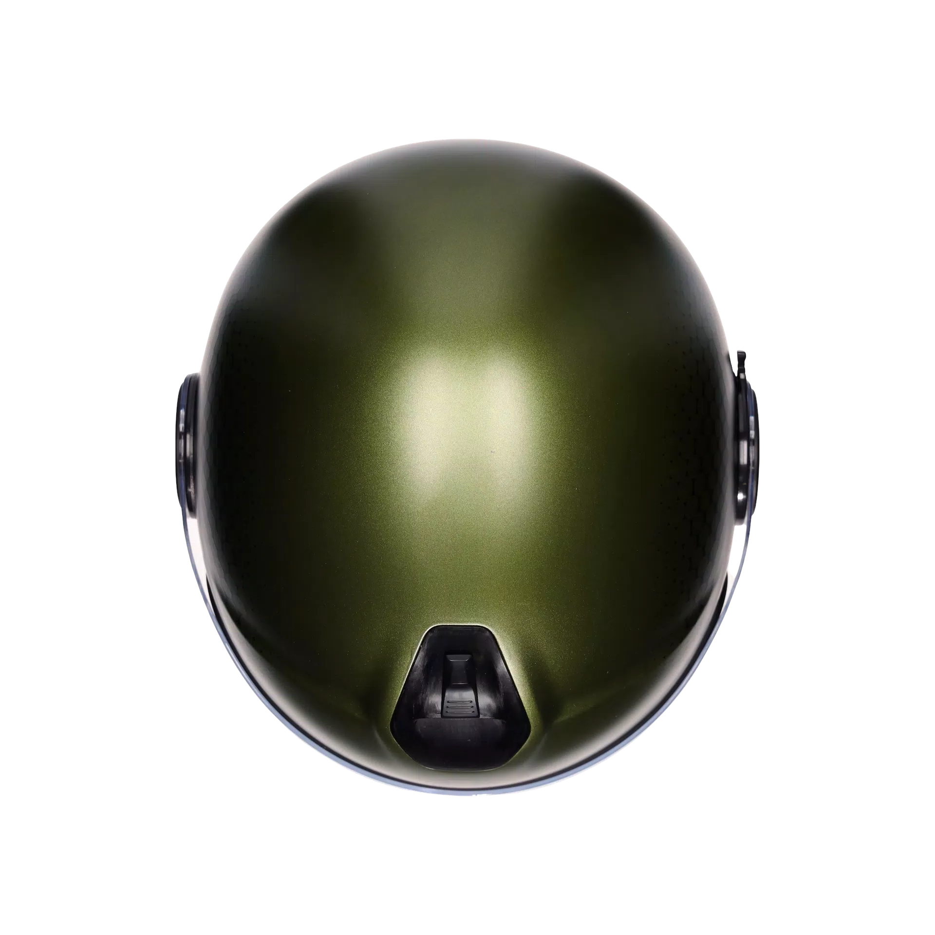 ETERES ANDORA MATT GREEN/BLACK - MOTORBIKE OPEN FACE HELMET E2206