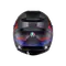 K3 STRIGA MATT BLACK/BLUE/RED - MOTORBIKE FULL FACE HELMET E2206