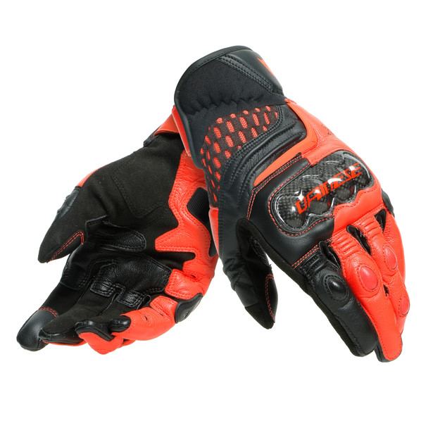 carbon-3-short-gloves-black-fluo-red image number 4