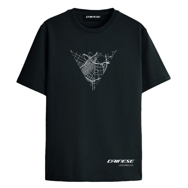 d-store-premium-t-shirt-uomo-los-angeles-anthracite image number 0