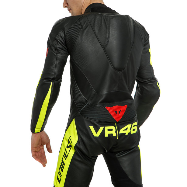 vr46-tavullia-leather-1pc-suit-perf-black-fluo-yellow image number 8