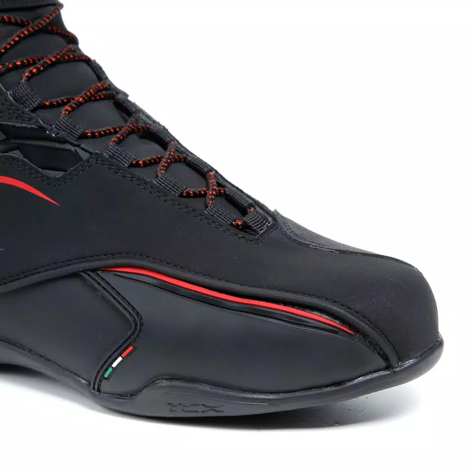 ZETA WP WASSERFESTE MOTORRADSCHUHE - SCHWARZ/ROT -  - 5