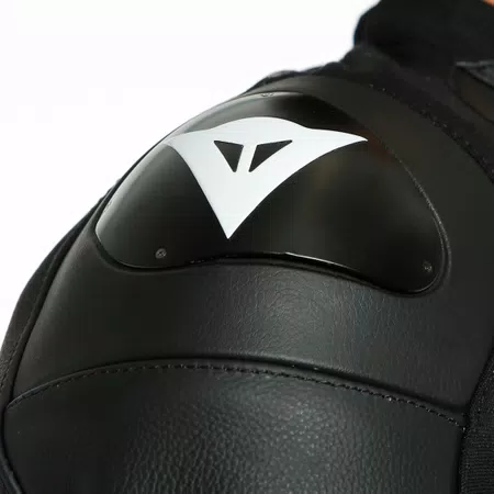 SPORT PRO - MEN'S MOTORCYCLE LEATHER JACKET - BLACK/WHITE - 5