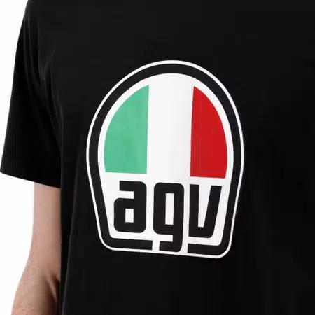 CLASSIC AGV T-SHIRT - BLACK - 5