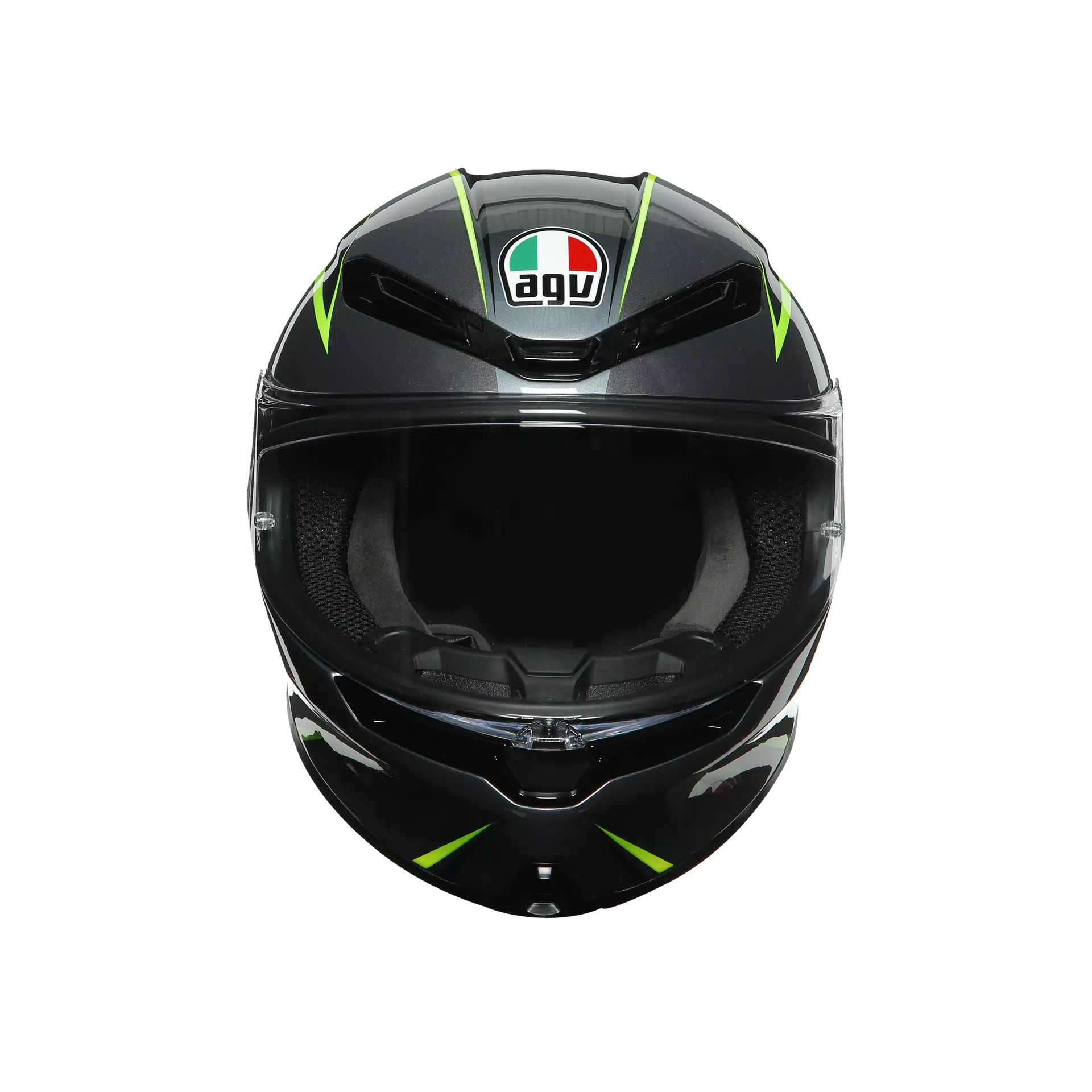 K6 E2205 MULTI - FLASH GREY/BLACK/LIME