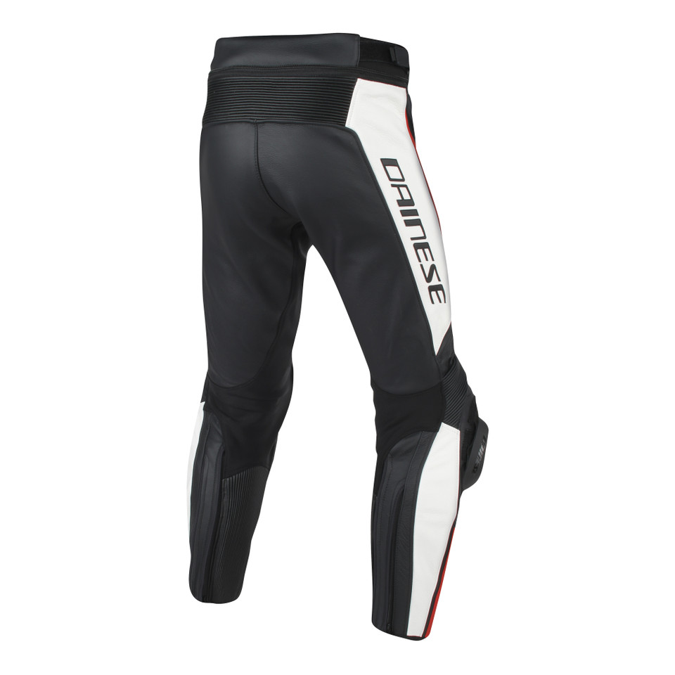 正規品／ダイネーゼ MISANO LEATHER PANTS カラー：N32-BLACK/WHITE/RED-FLUO サイズ：46 Dainese… 正規品／ダイネーゼ MISANO LEATHER PANTS カラー：N32-BLACK⁄WHITE