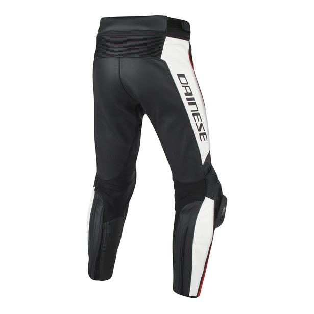 misano-perf-leather-pants-black-white-red-fluo image number 1
