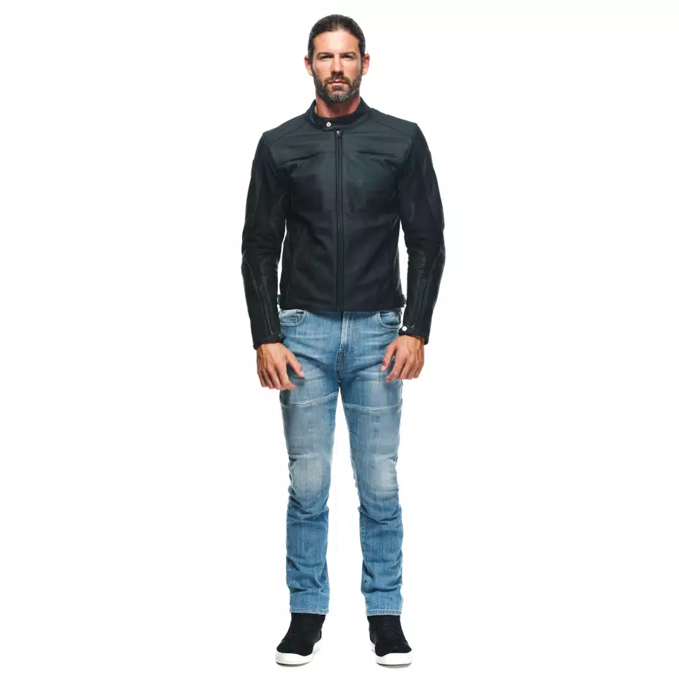 Dainese razon perforated leather jacket hot sale