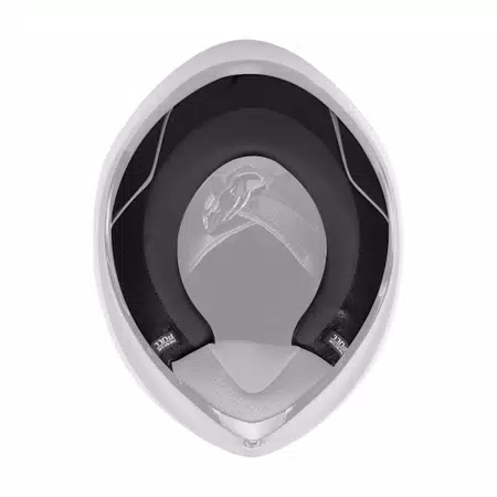 AGV CHEEK PADS K6 - BLACK/GREY -  - 1