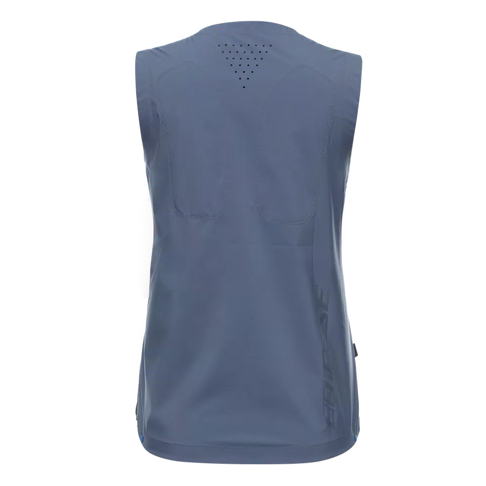 HGC HYBRID VEST - GILET DE VÉLO COUPE-VENT POUR FEMME - DARK-GRAY - 2