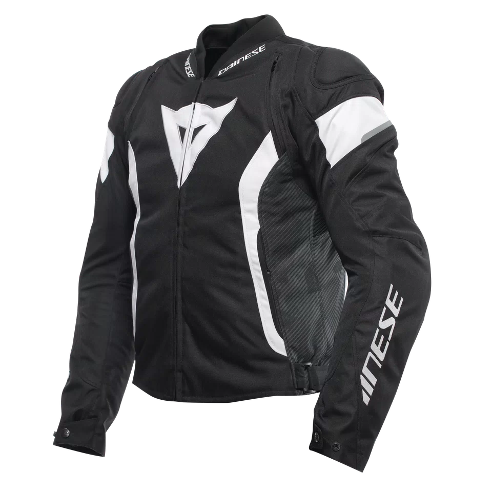 AVRO 5 TEX JACKET BLACK WHITE BLACK Dainese