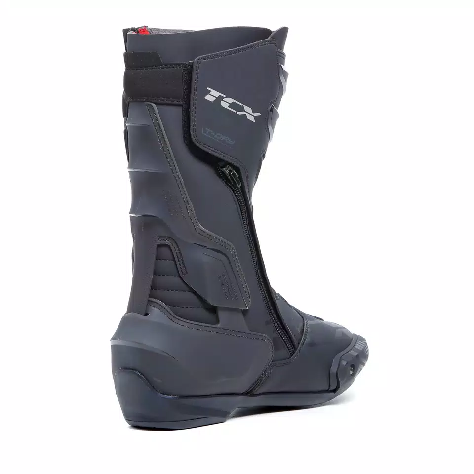 S-TR1 WP MEN'S WATERPROOF MOTORCYCLE BOOTS - BLACK -  - 3