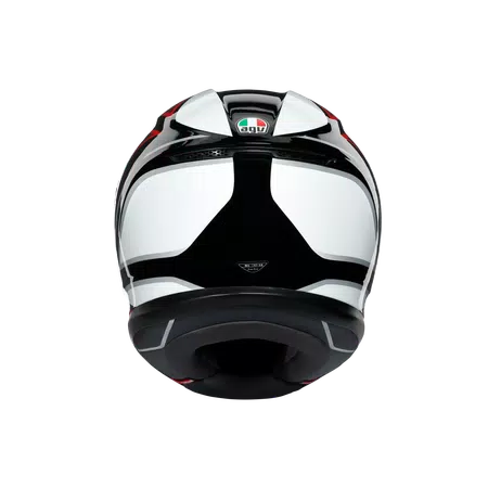 K6 AGV DOT(ECE) MULTI MPLK - HYPHEN BLACK/RED/WHITE -  - 4